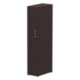 Alera Valencia Series Wardrobe, 11 7/8w X 22 7/8d X 65h, Espresso