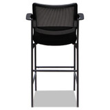 Alera Iv Series Guest Stool, 25.19'' X 23.81'' X 45.66'', Black Seat/black Back, Black Base, 2/carton