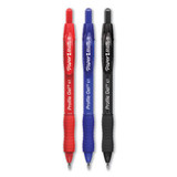 Profile Retractable Gel Pen, Fine 0.5 Mm, Black Ink, Translucent Black Barrel, 36/pack