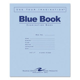Examination Blue Book, Wide/legal Rule, 8.5 X 7, White, 8 Sheets
