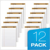 "the Legal Pad" Ruled Pads, Wide/legal Rule, 8.5 X 11.75, White, 50 Sheets, Dozen