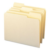 Manila File Folders, 1/3-cut Tabs, Letter Size, 100/box