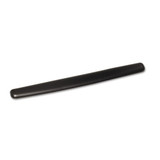 Gel Thin Wrist Rest, Extended Length, Black Leatherette