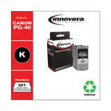 Remanufactured Black Ink, Replacement For Canon Pg-40 (0615b002), 327 Page Yield