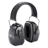 Leightning L3 Noise-blocking Folding Earmuffs, 23nrr, Black/gray