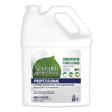 Concentrated Floor Cleaner, Free And Clear, 1 Gal Bottle, 2/carton