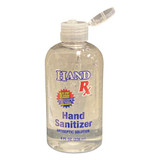 Hand Rx Sanitizer, 8 Oz Bottle, Unscented, 12/carton