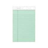 Prism + Writing Pads, Narrow Rule, 5 X 8, Pastel Green, 50 Sheets, 12/pack