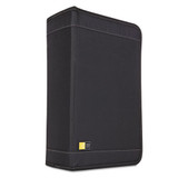 Cd/dvd Wallet, Holds 136 Discs, Black