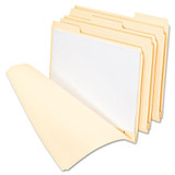 Three-fastener File Folders, 1/3-cut Tabs, Letter Size, Manila, 50/box