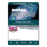 Polaris Premium Laser Paper, 98 Bright, 28lb, 8.5 X 11, White, 500/ream