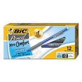 Xtra-comfort Mechanical Pencil, 0.5 Mm, Hb (#2.5), Black Lead, Assorted Barrel Colors, Dozen