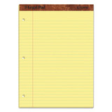 "the Legal Pad" Ruled Pads, Wide/legal Rule, 11.75 X 8.5, Canary, 50 Sheets, Dozen