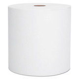 Essential High Capacity Hard Roll Towel, 1.5" Core 8 X 1000ft, White,12 Rolls/ct