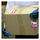 G40 Nitrile Coated Gloves, 240 Mm Length, Large/size 9, Blue, 12 Pairs