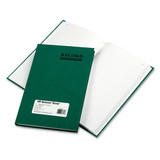 Emerald Series Account Book, Green Cover, 200 Pages, 9 5/8 X 6 1/4
