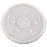 Plastic Cold Cup Lids, 24oz, Translucent, 500/carton