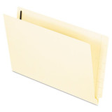 Manila End Tab Expansion Folders With Two Fasteners, 11-pt., 2-ply Straight Tabs, Legal Size, 50/box