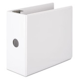 Basic D-ring View Binder, 3 Rings, 5" Capacity, 11 X 8.5, White