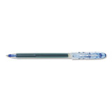 Neo-gel Stick Gel Pen, Fine 0.7mm, Blue Ink/barrel, Dozen