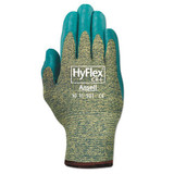 Hyflex Ultra Lightweight Assembly Gloves, Black/yellow, Size 10, 12 Pairs
