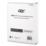 Ezuse Thermal Laminating Pouches, 5 Mil, 8.5" X 11", Gloss Clear, 200/pack