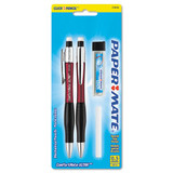 Comfortmate Ultra Pencil Starter Set, 0.5 Mm, Hb (#2.5), Black Lead, Assorted Barrel Colors, 2/pack