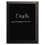 Kamashi Chalk Board, 48 X 36, Black Frame