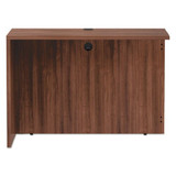 Alera Valencia Series Reversible Return/bridge Shell, 42w X 23 5/8d X 29 1/2h, Modern Walnut