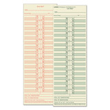 Time Card For Cincinnati/lathem/simplex/acroprint, Semi-monthly, 500/box