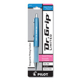 Dr. Grip Limited Retractable Gel Pen, 0.7mm, Black Ink, Charcoal Gray Barrel