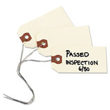 Double Wired Shipping Tags, 13pt. Stock, 3 1/4 X 1 5/8, Manila, 1,000/box