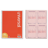 Wirebound Message Books, 5 1/2 X 3 3/16, Two-part Carbonless, 200-set Book