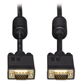 Vga Coaxial High-resolution Monitor Cable With Rgb Coaxial (hd15 M/m), 50 Ft.