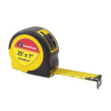 Extramark Tape Measure, 1" X 35ft, Steel, Yellow/black