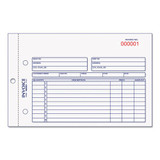 Invoice Book, 5 1/2 X 7 7/8, Carbonless Duplicate, 50 Sets/book
