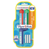 Clearpoint Color Lead Mechanical Pencil Refills, 0.7 Mm, Hb, Assorted Colors, 6/tube, 3 Tubes/pack