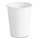 Single Wall Hot Cups, 16 Oz, White, 1,000/carton