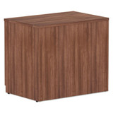 Alera Valencia Series Storage Cabinet, 34 1/8w X 22 7/8d X 29 1/2h, Modern Walnut