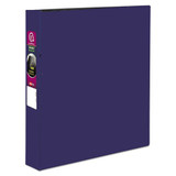 Durable Non-view Binder With Durahinge And Slant Rings, 3 Rings, 1.5" Capacity, 11 X 8.5, Blue