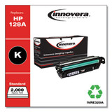 Remanufactured Black Toner Cartridge, Replacement For Hp 128a (ce320a), 2,000 Page-yield