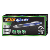 Gel-ocity Ultra Retractable Gel Pen, Medium 0.7 Mm, Blue Ink/barrel, Dozen