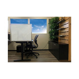 Desktop Acrylic Protection Screen, 24.25" X 1" X 29.25", Frosted