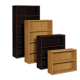 10500 Series Laminate Bookcase, Four-shelf, 36w X 13-1/8d X 57-1/8h, Mahogany