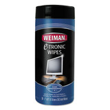E-tronic Wipes, 8" X 7", White, 30/canister, 4/carton