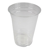 Clear Plastic Cold Cups, 16 Oz, Pet, 20 Cups/sleeve, 50 Sleeves/carton