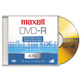 Dvd-r Discs, 4.7gb, 16x, W/jewel Cases, Gold, 5/pack