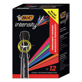 Intensity Chisel Tip Permanent Marker, Broad, Assorted Colors, 36/pack