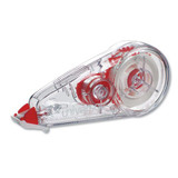 Correction Tape, Mini Economy, Non-refillable, 1/4" X 275", 10/pack
