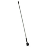 Snap-on Fiberglass Dust Mop Handle, 60", Gray/black